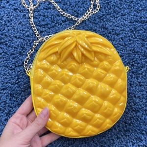 Plastic Pineapple Purse Vintage Bag